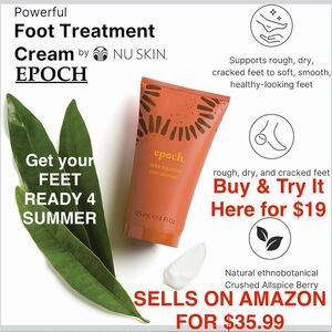 Nu Skin Epoch Sole Solution Foot Treatmen
4 OZ.